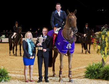 GUY WILLIAMS AND CASPER DE MUZE SPEED TO VICTORY AT HORSE OF THE YEAR SHOW